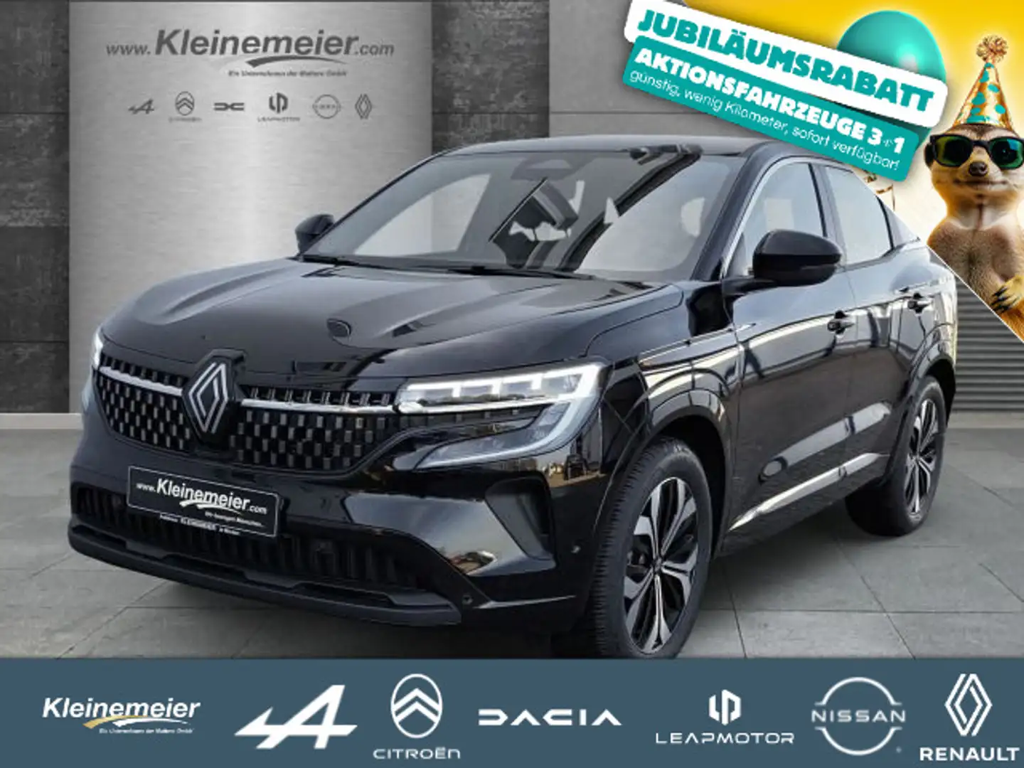 Renault Austral 1.3 TCe 160 Mild-Hybrid Evolution Schwarz - 1
