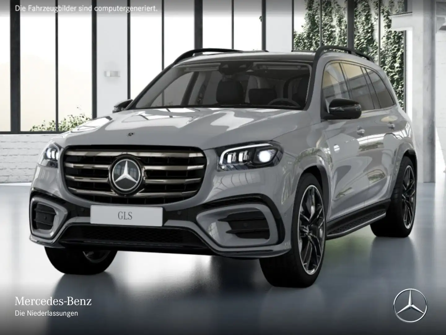 Mercedes-Benz GLS 450 d 4M AMG+NIGHT+PANO+360+AHK+MULTIBEAM+HUD Gris - 2