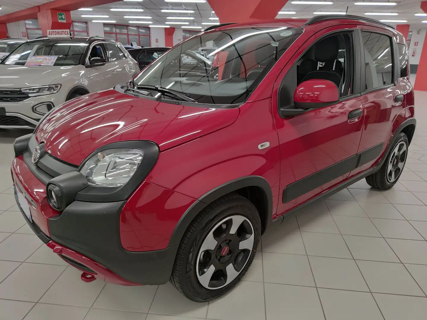 Fiat Panda Cross 1.0 70cv Hybrid 2WD + Car Play Rosso - 1