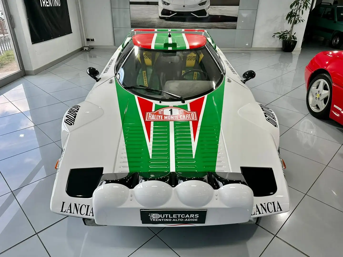 Lancia Stratos replica rally Montecarlo - immatricolata stradale Fehér - 2