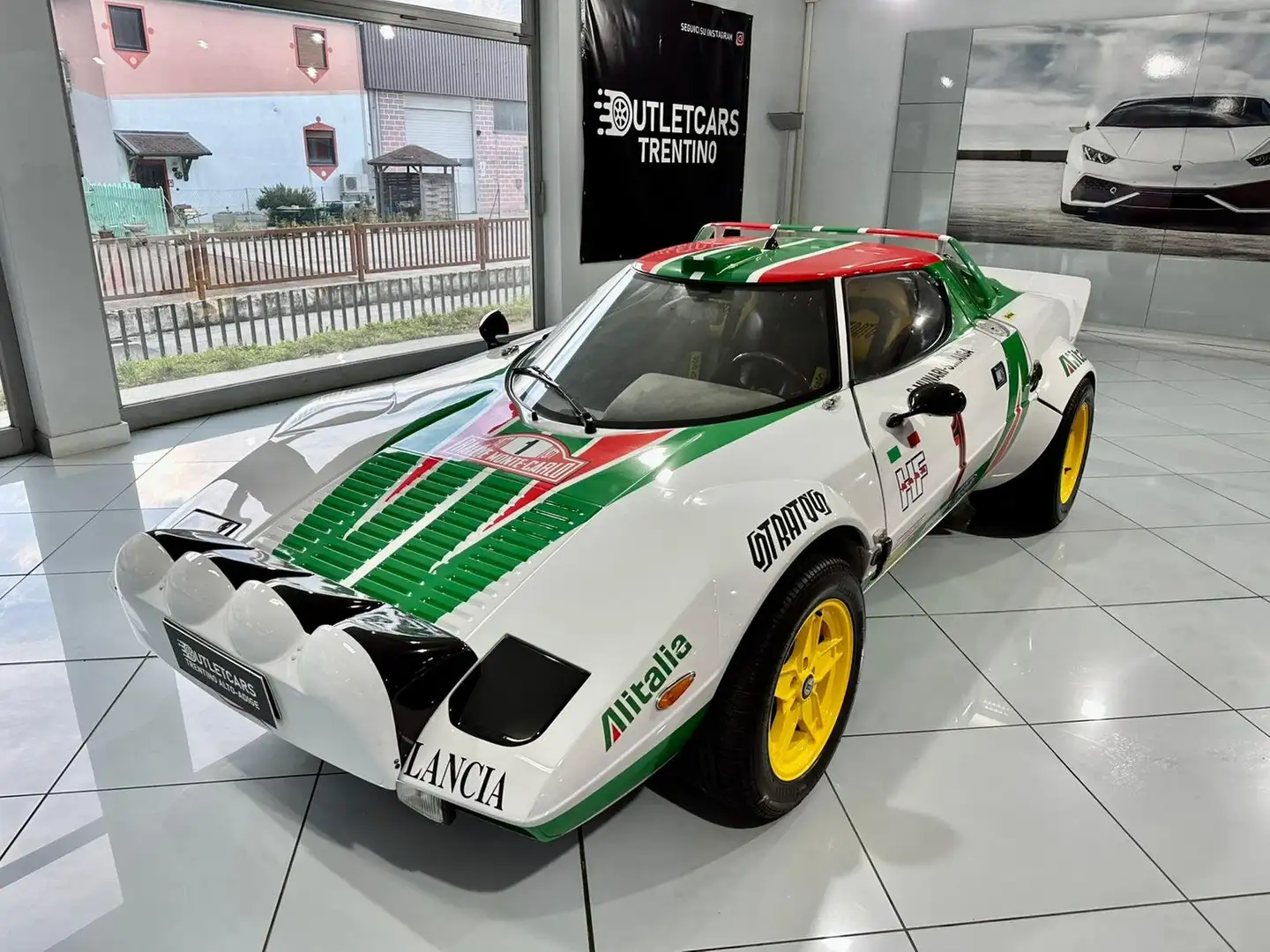 Lancia Stratos replica rally Montecarlo - immatricolata stradale Fehér - 1