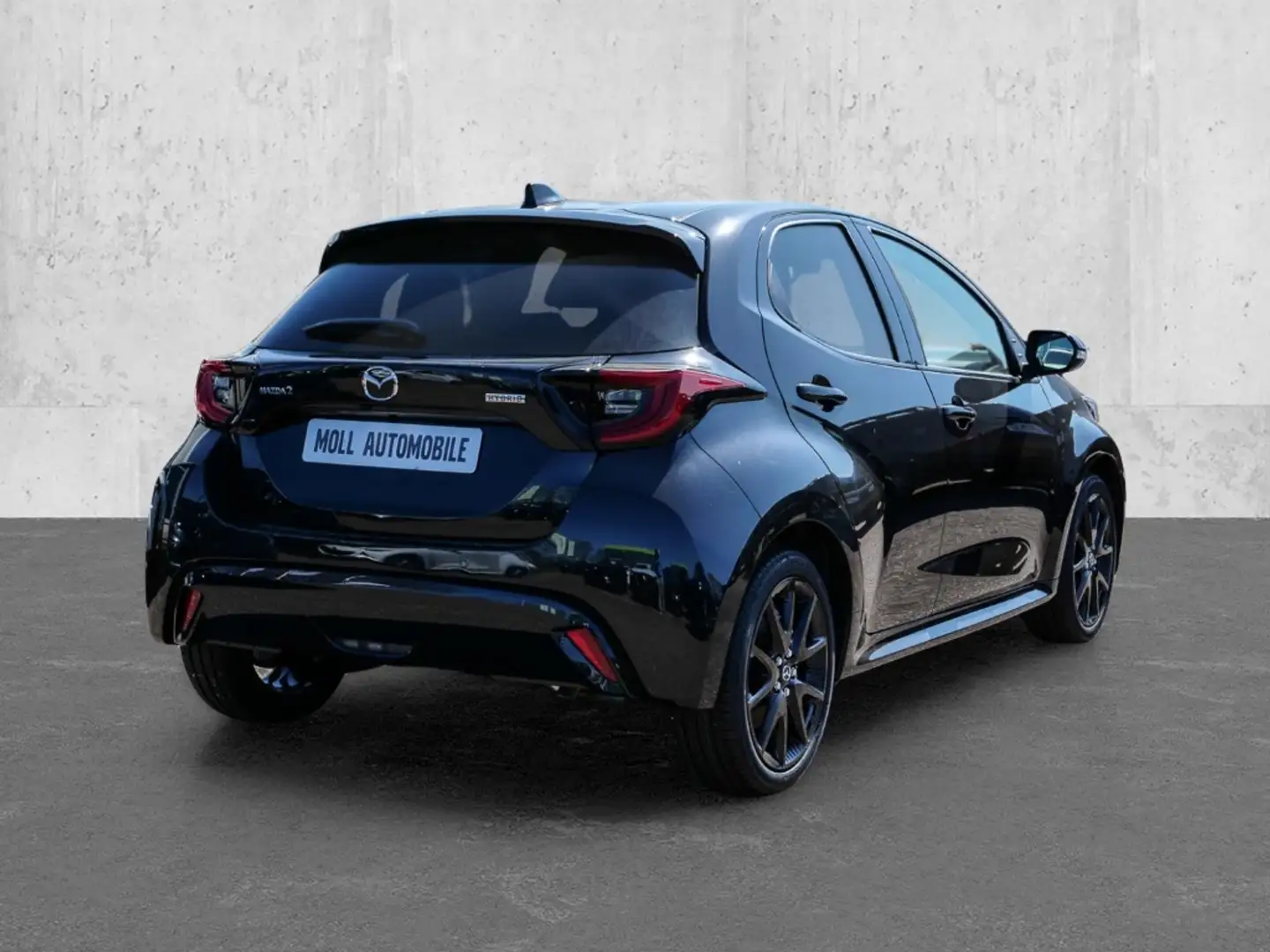 Mazda 2 2024 Homura 1.5L VVT-i 116 PS e-CVT FWD LEDER All Schwarz - 2