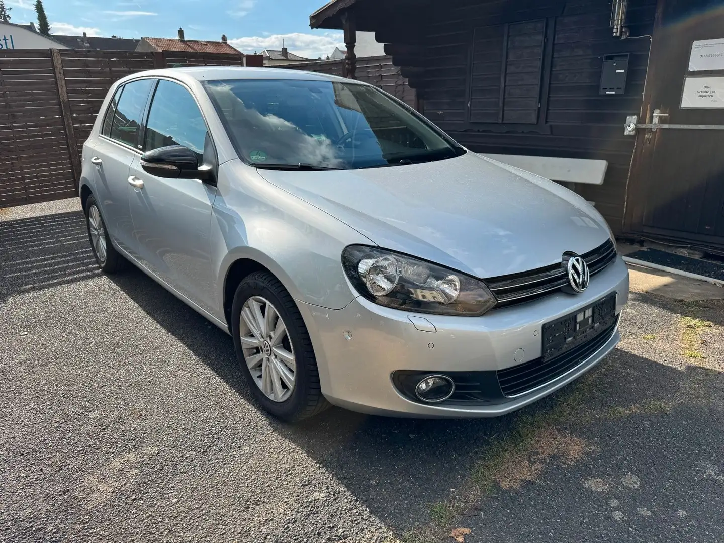 Volkswagen Golf VI 1.2 Style *Autom.*Navi*PDC*SHZ*TüV*EU6 Zilver - 2