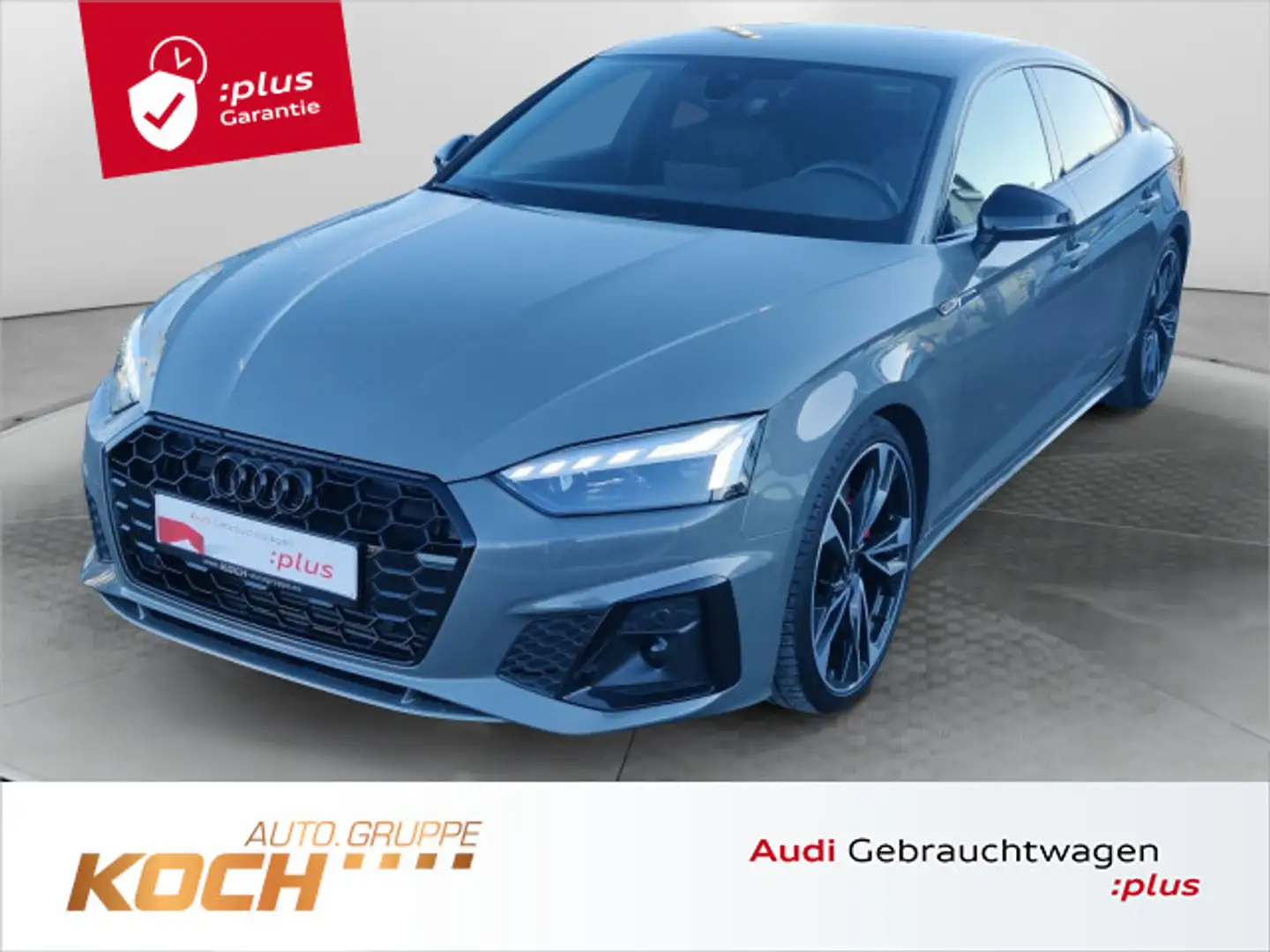 Audi A5 40 TFSI S-Tronic S-Line 2x, Matrix, Grau - 1