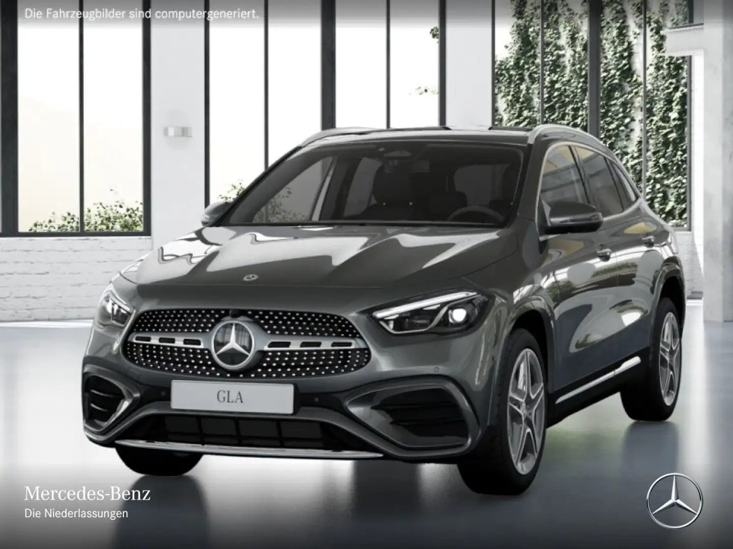 Mercedes-Benz GLA 180 AMG+PANO+360°+AHK+MULTIBEAM+TOTW+KEYLESS Grau - 2