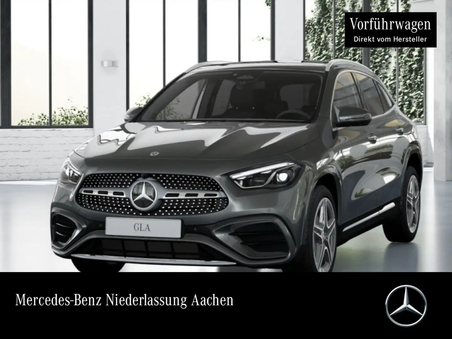 Mercedes-Benz GLA 180 AMG+PANO+360°+AHK+MULTIBEAM+TOTW+KEYLESS Grau - 1
