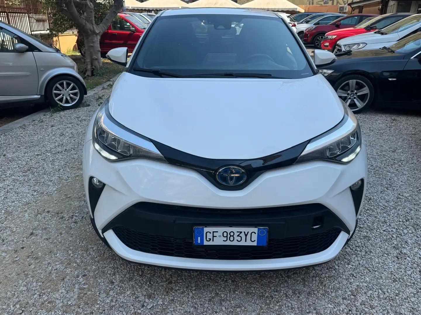Toyota C-HR C-HR I 2020 1.8h Business e-cvt NAV Bianco - 2