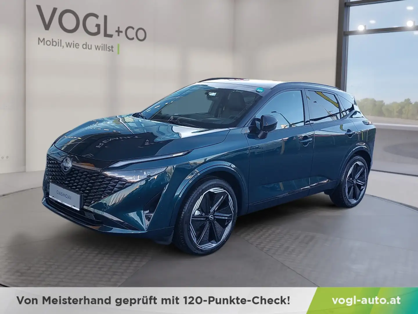 Nissan Qashqai 1.3 DIG-T MHEV 158 PS Xtronic 4WD N-Design+ Blau - 1