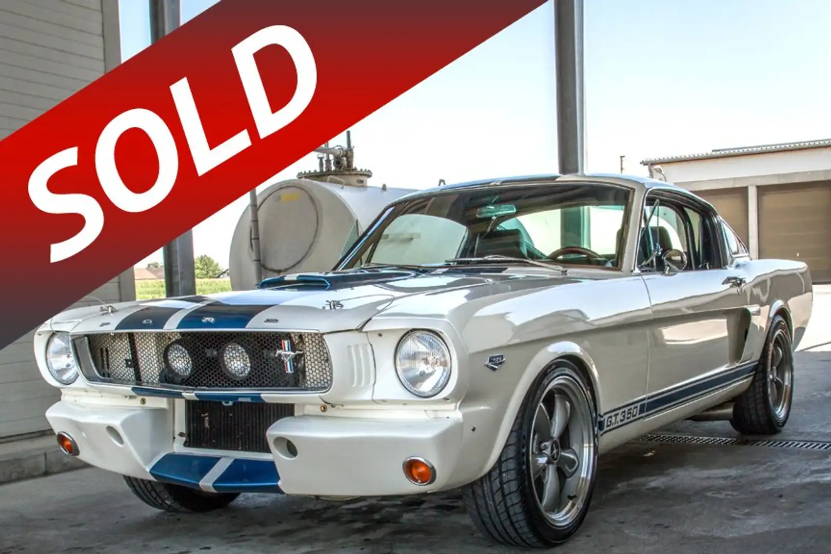 Ford Mustang Fastback GT350R "Tribute" - V8 HiPo, Schalter! Blanc - 1