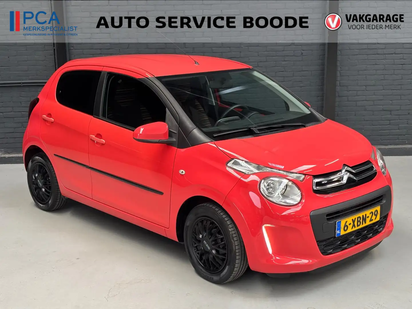 Citroen C1 5-deurs 1.0 e-VTi Feel - airconditioning - NAP Rood - 2