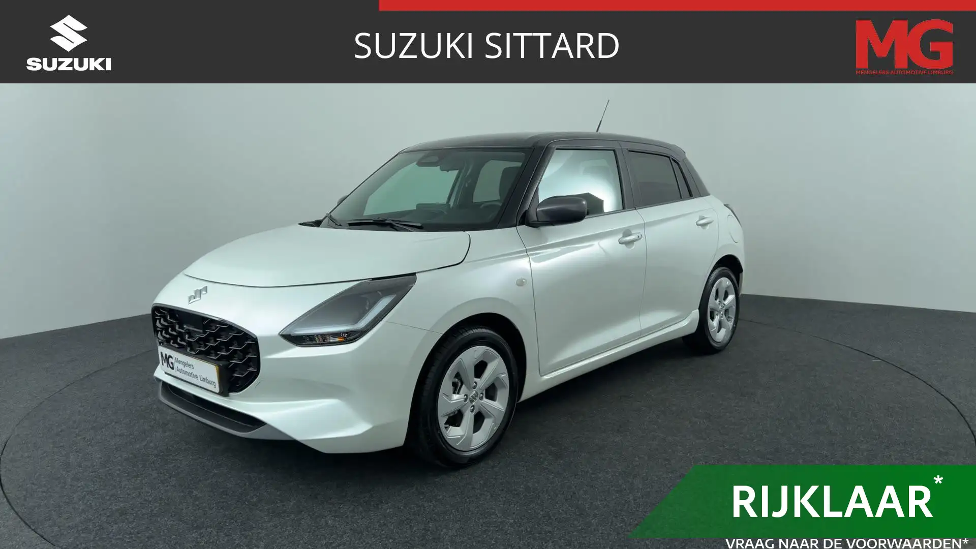 Suzuki Swift 1.2 Select Smart Hybrid | Rijklaar | Wit - 1