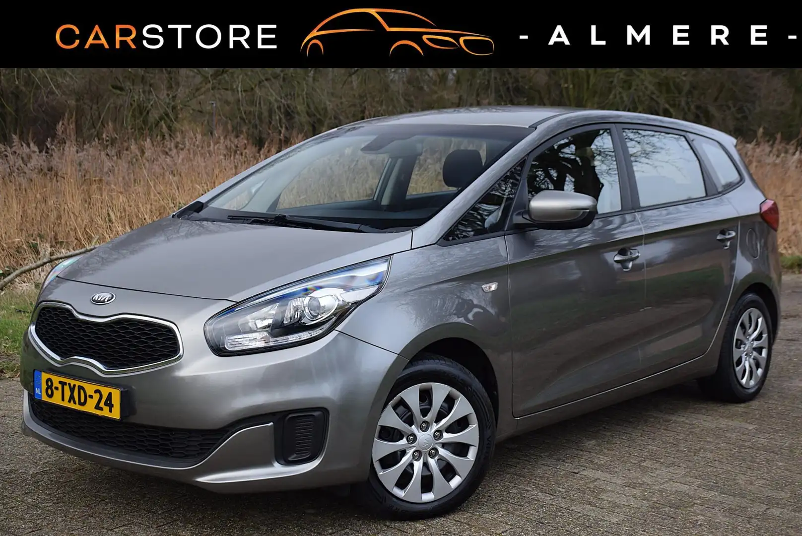 Kia Carens 1.6 GDi ComfortLine*1e eigenaar*75Dkm*NAP*7Persoon Gris - 1