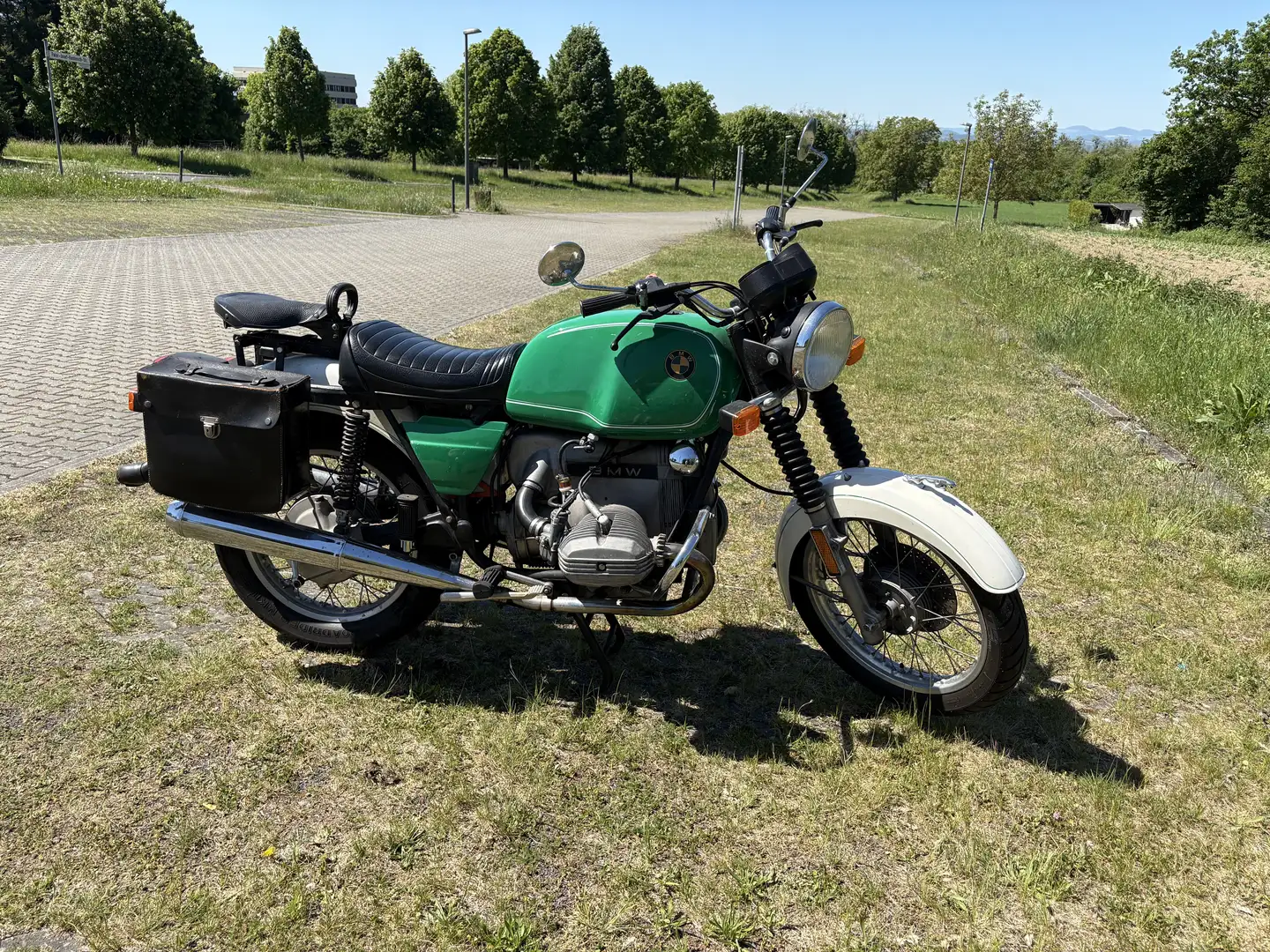 BMW R 60 BMW R60/7 Polizeimotorrad Vert - 1