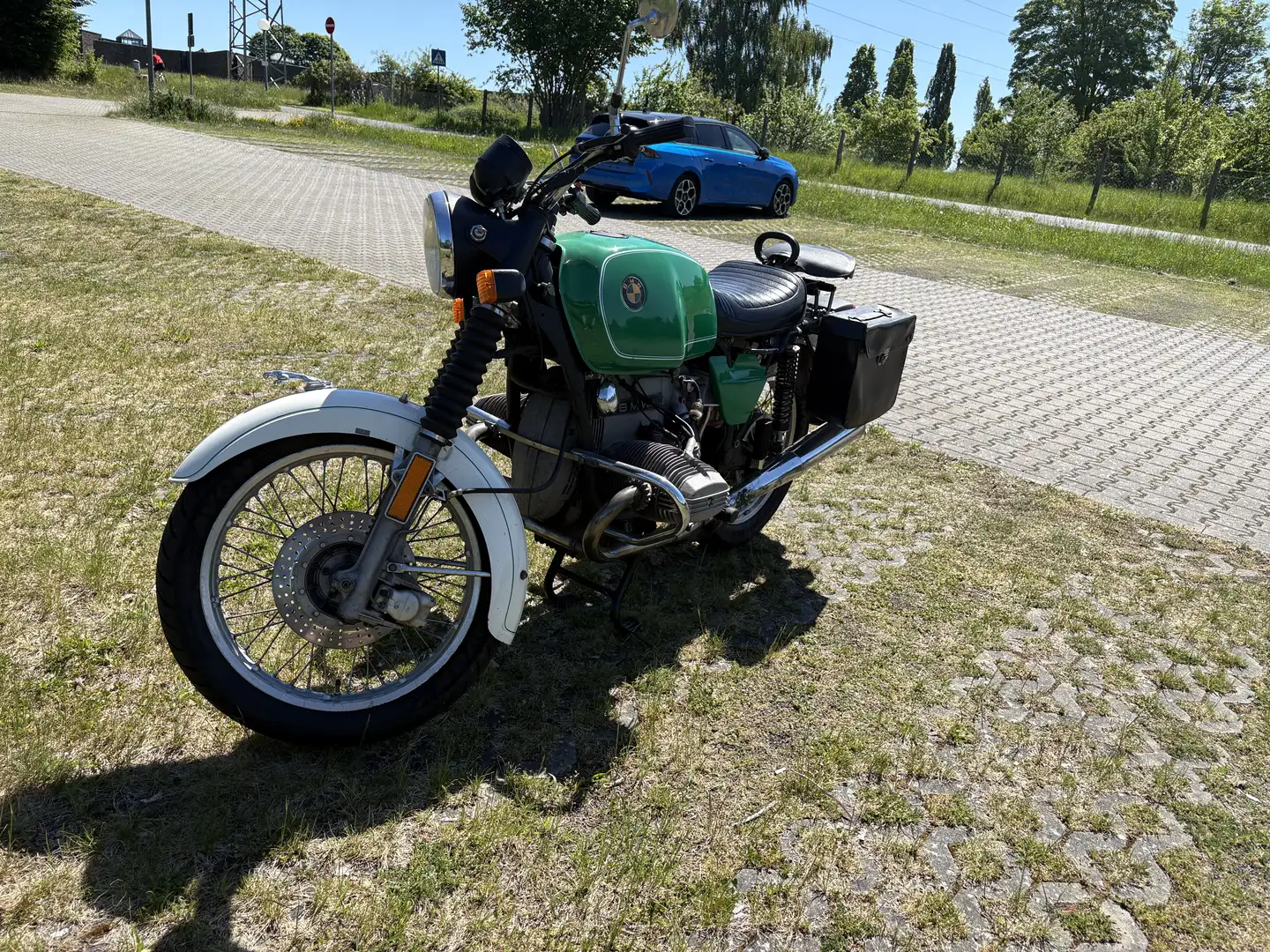 BMW R 60 BMW R60/7 Polizeimotorrad Vert - 2