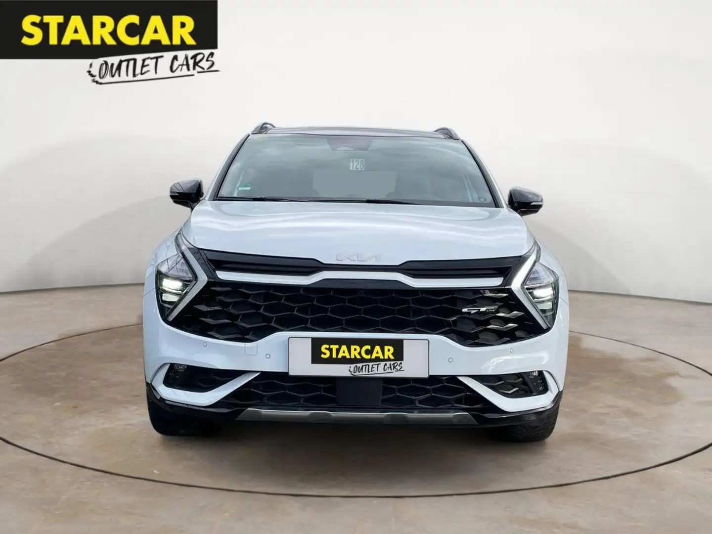 Kia Sportage GT-LINE AWD+PANO+ACC+SPORT-LEDERSITZE+CURVED-DISPL Biały - 2