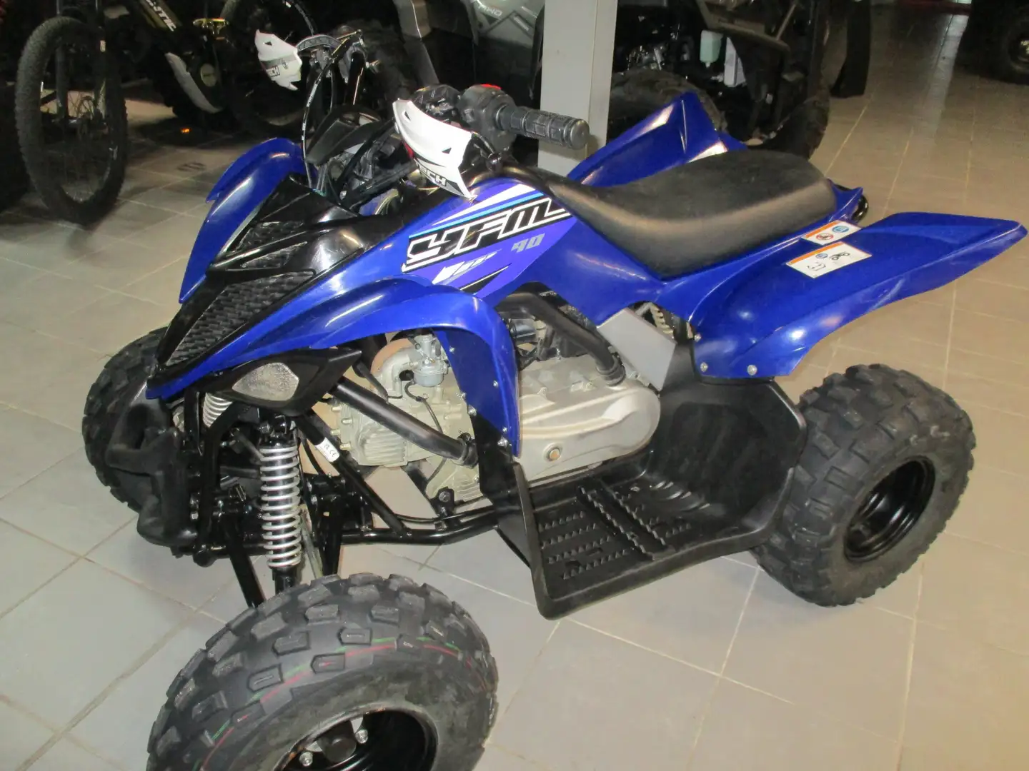 Yamaha YFM 90 Blauw - 2