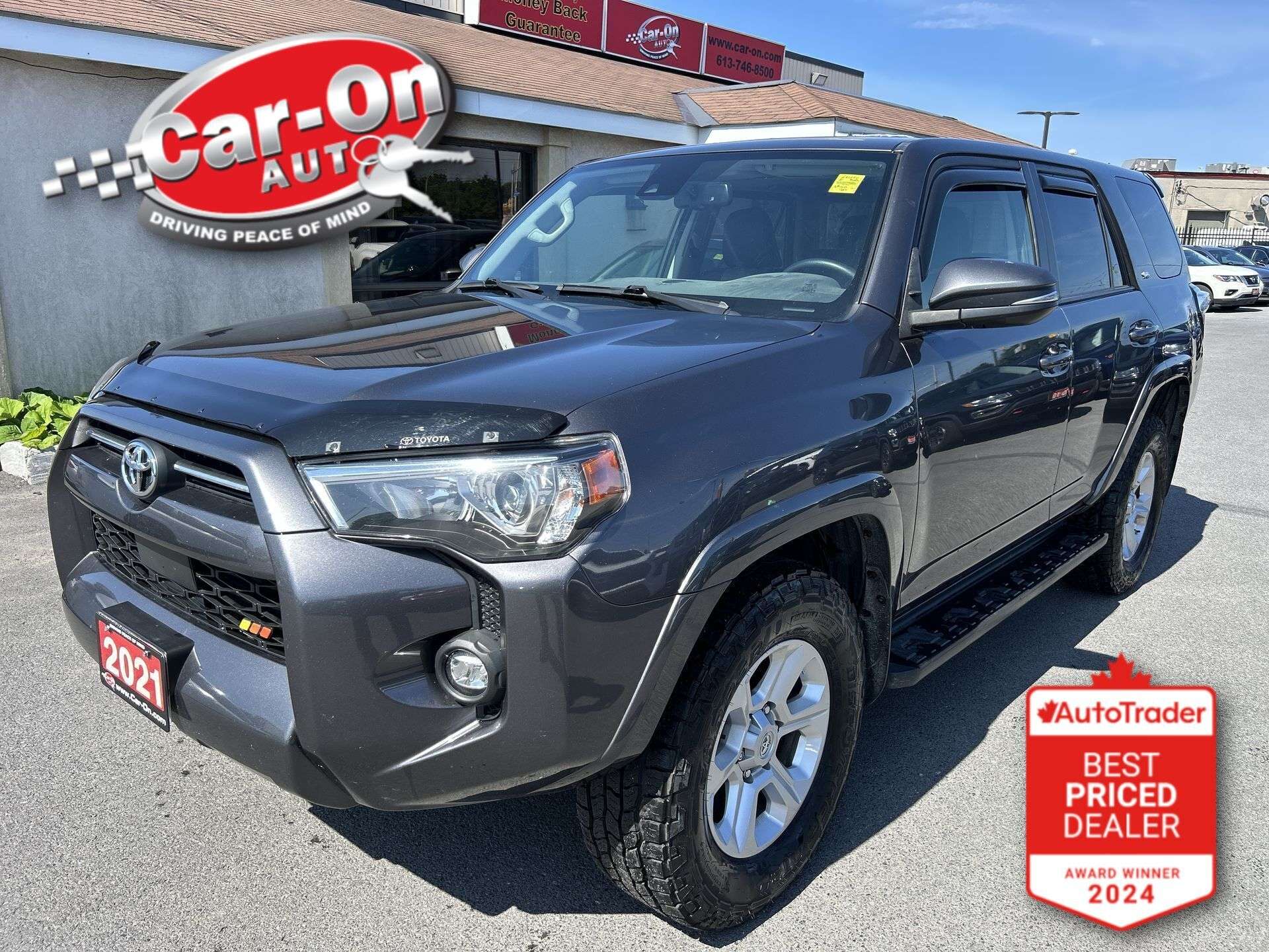 Gray 2021 Toyota 4Runner SUV / Crossover Four-Wheel Drive Automatic