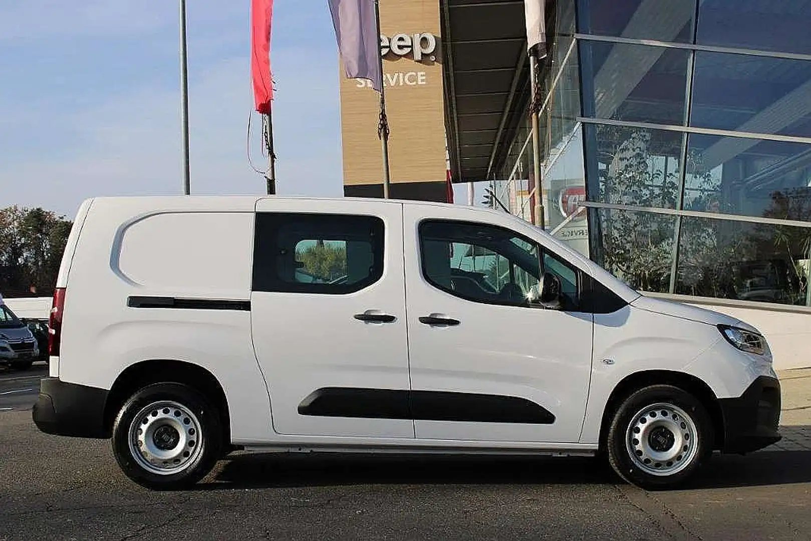 Fiat Doblo Doblo Doka L2 100MT 5 Sitze 10" Radio Kamera Va... Weiß - 1