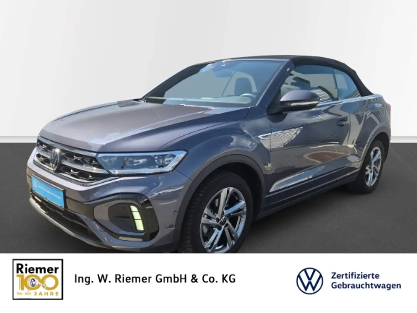 Volkswagen T-Roc Cabriolet 1.5 TSI DSG R-Line IQDrive Keyless SHZ Grau - 1
