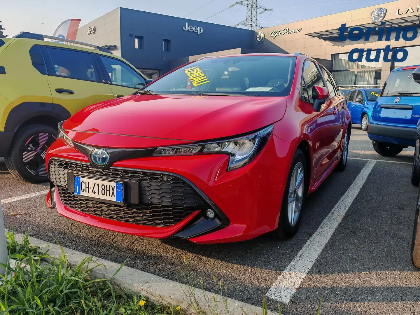 Toyota Corolla Corolla Touring Sports 1.8 Hybrid Business Tech Rosso - 2