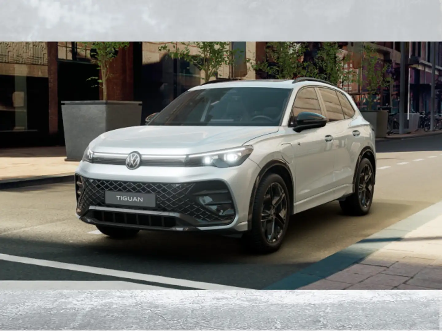 Volkswagen Tiguan R-Line 1,5 Q-Light DSG AHK BLK HUD RFK Argent - 2