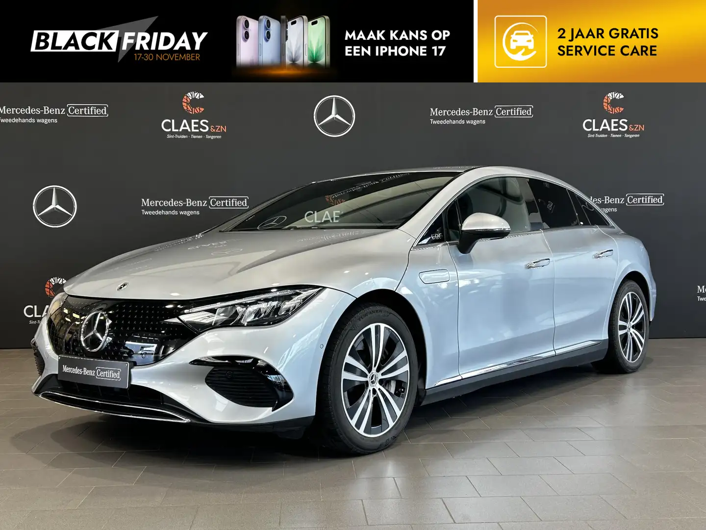 Mercedes-Benz EQE 300 Business Edition DOS 7458 + 2x Onderhoud! Plateado - 1