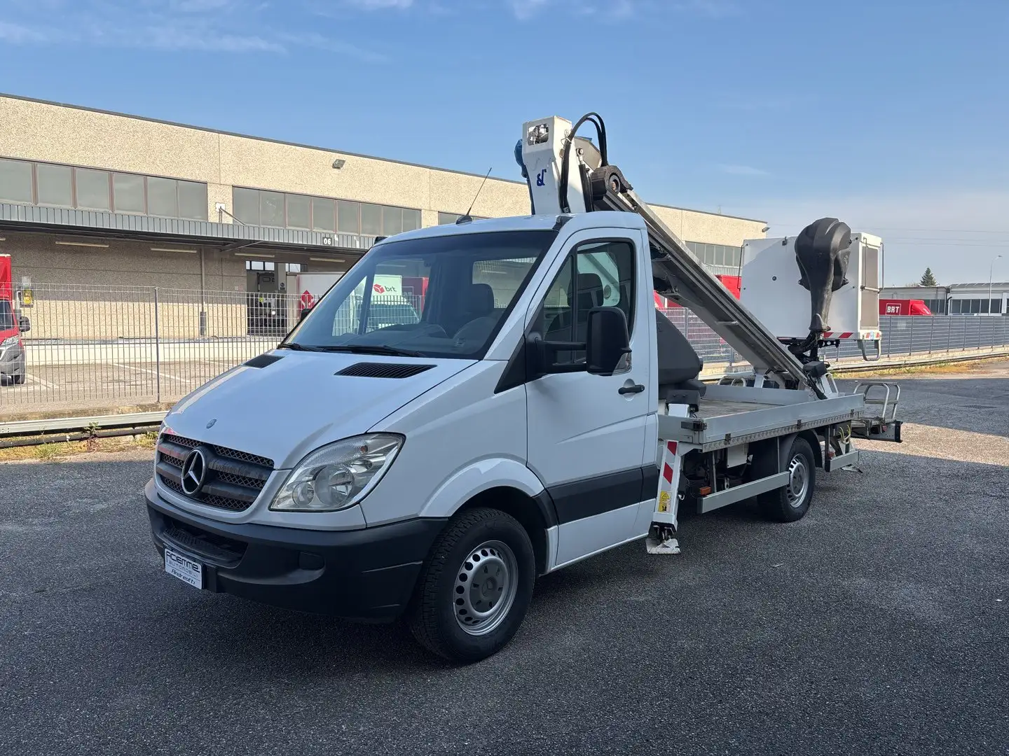 Mercedes-Benz Sprinter F37/35 313 CDI TN PIATTAFORMA AEREA TELESCOPICA Bianco - 2