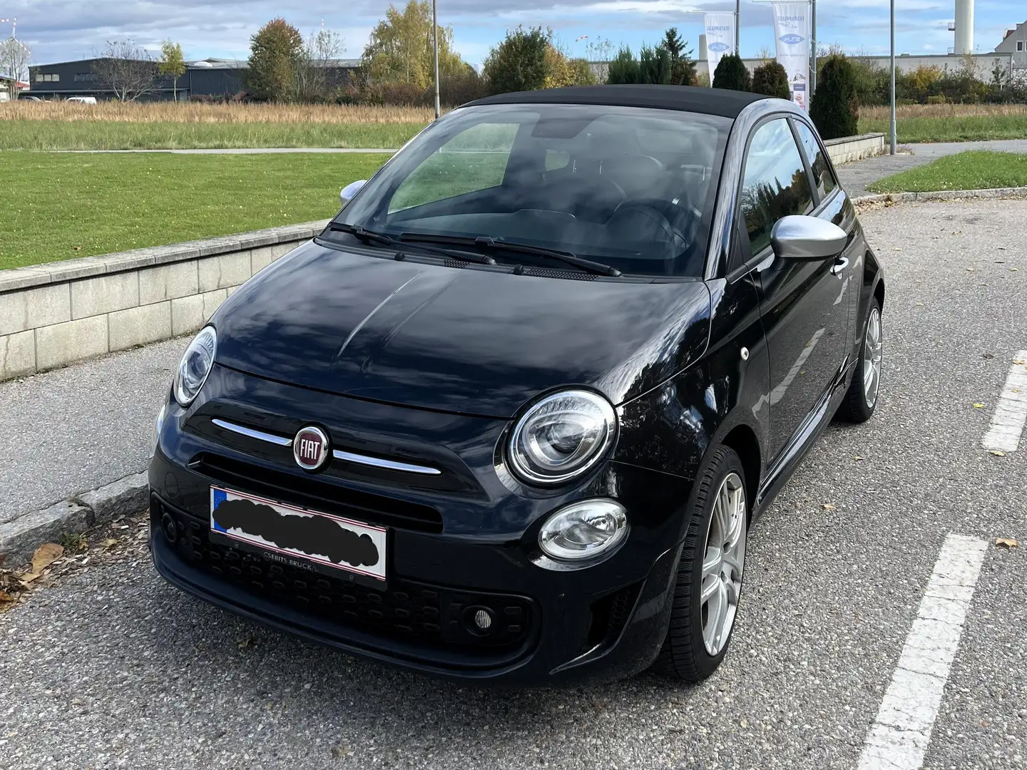 Fiat 500C 0,9 TwinAir 85 Rockstar Schwarz - 1