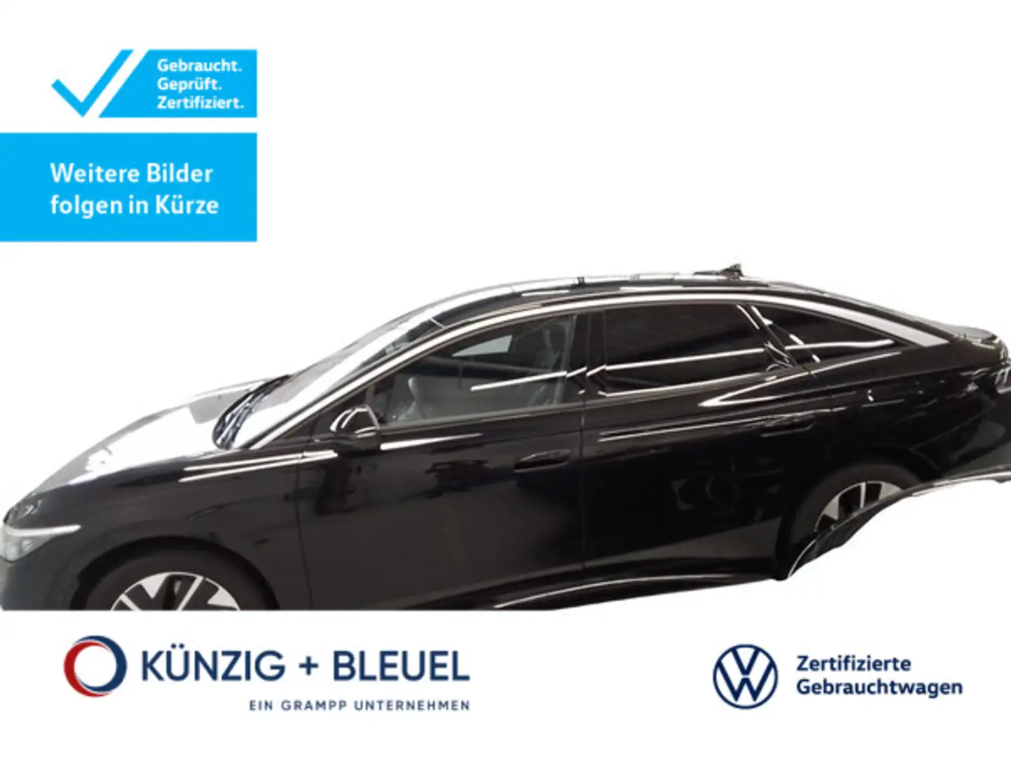 Volkswagen ID.7 Pro +WÄRMEPUMPE+AHK+KAMERA+ Schwarz - 1