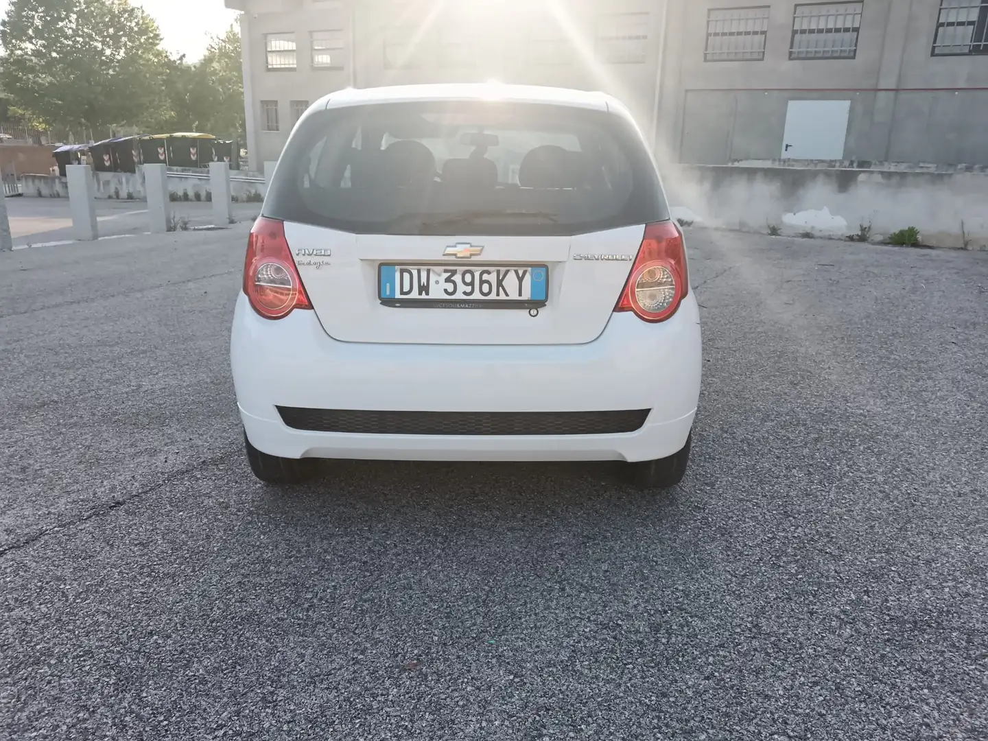 Chevrolet Aveo Aveo 2008 3p 1.2 LT ecologic Gpl Blanc - 2