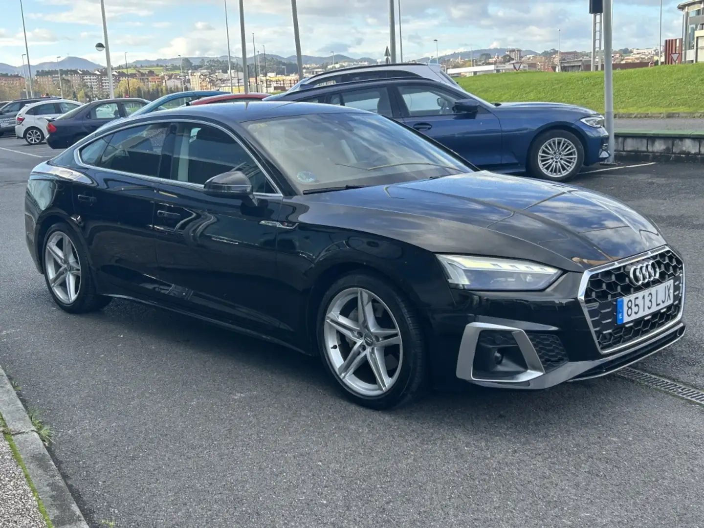 Audi A5 Sportback 40 TFSI Black line S tronic Negro - 2