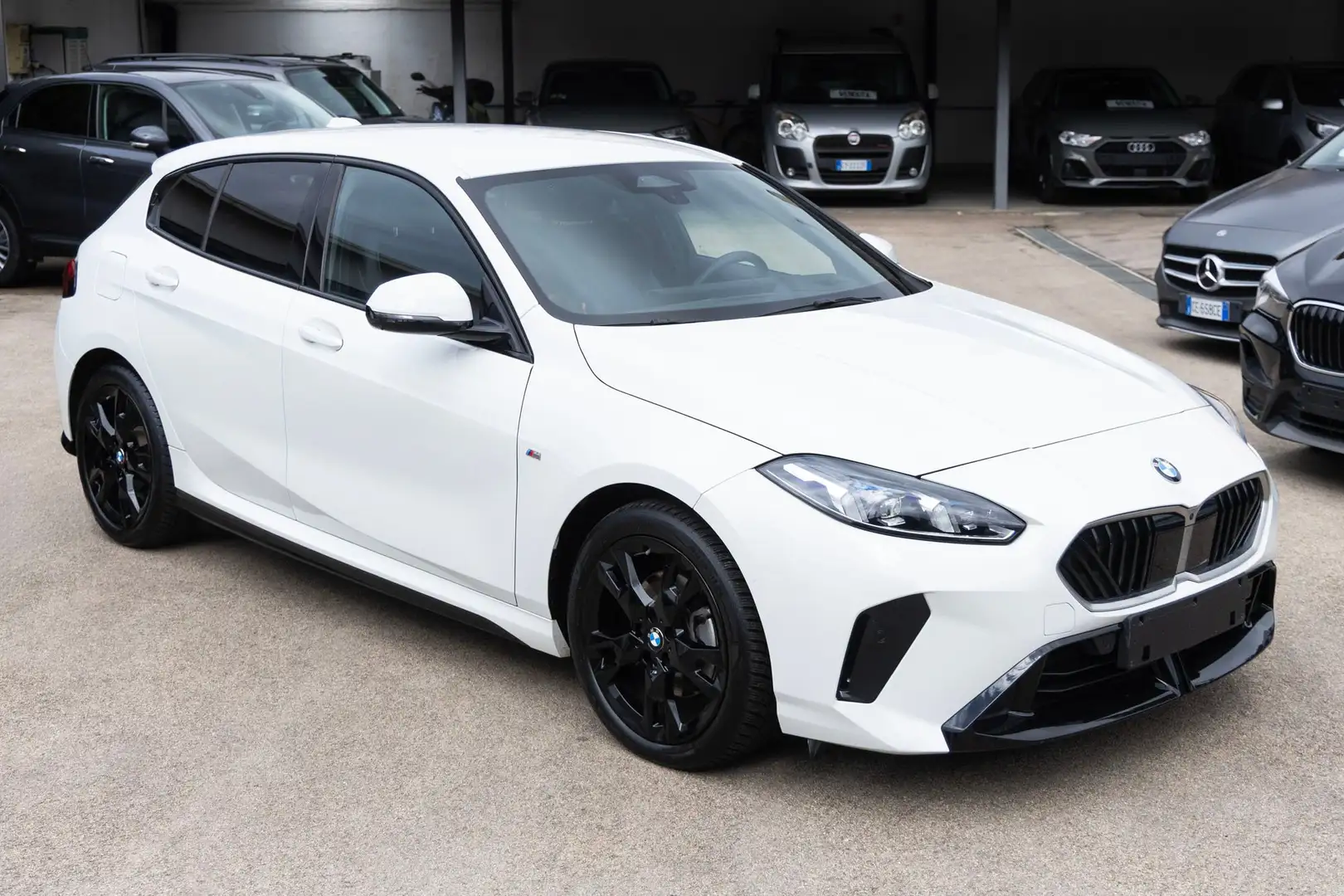 BMW 120 120d 48V MSport auto Blanc - 2