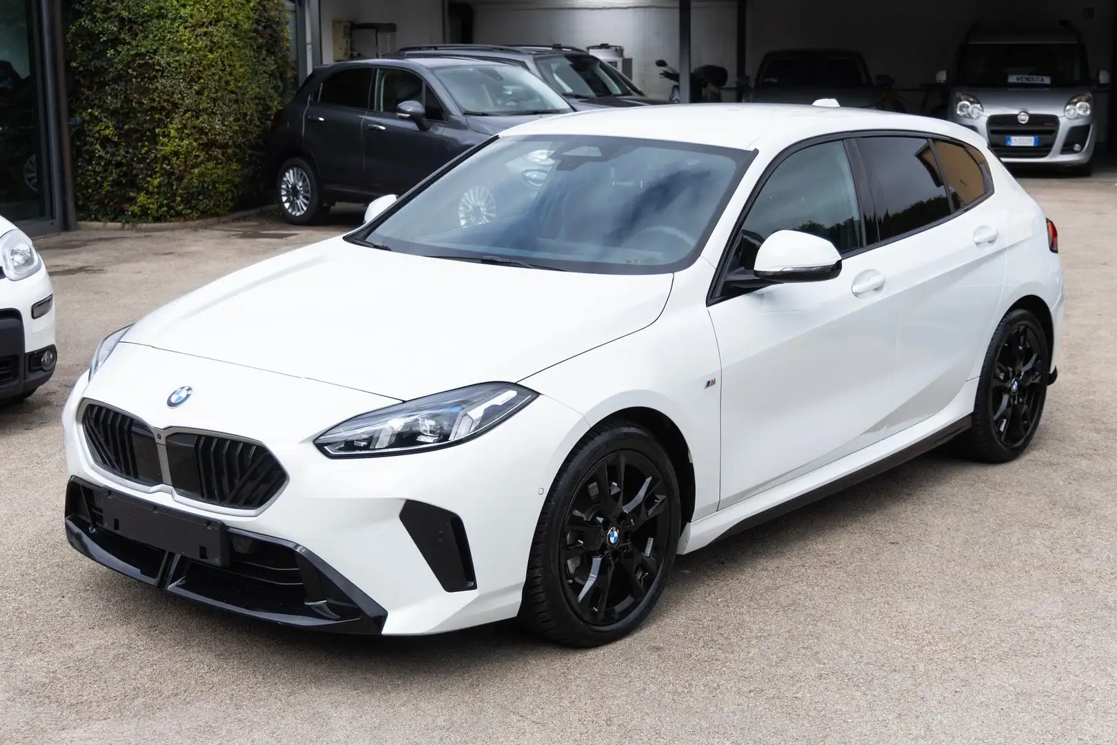 BMW 120 120d 48V MSport auto Blanc - 1
