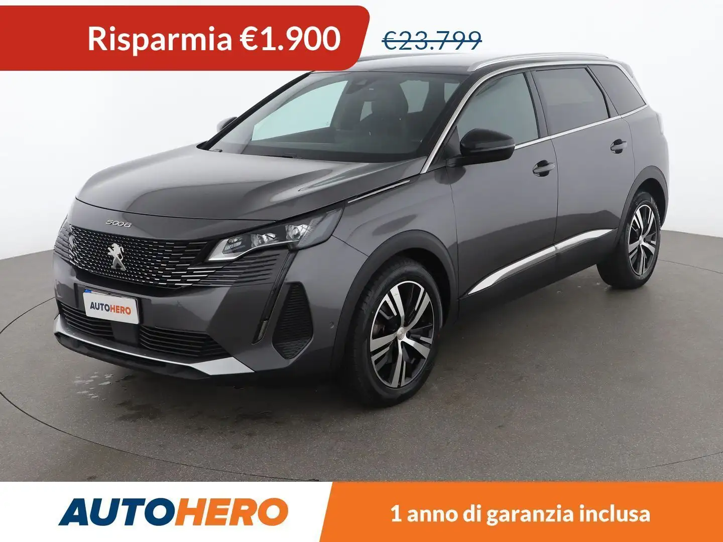 Peugeot 5008 1.5 Blue-HDi GT Grigio - 1