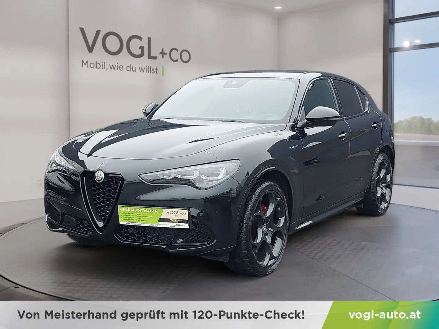 Alfa Romeo Stelvio Veloce 2.2 16V 210 AT8 Q4 Schwarz - 1