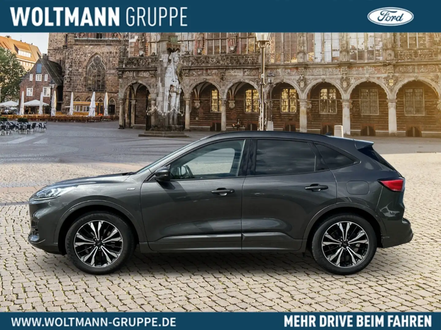Ford Kuga ST-Line X 1.5 EcoBoost EU6d HUD Navi Digitales Coc Grau - 2