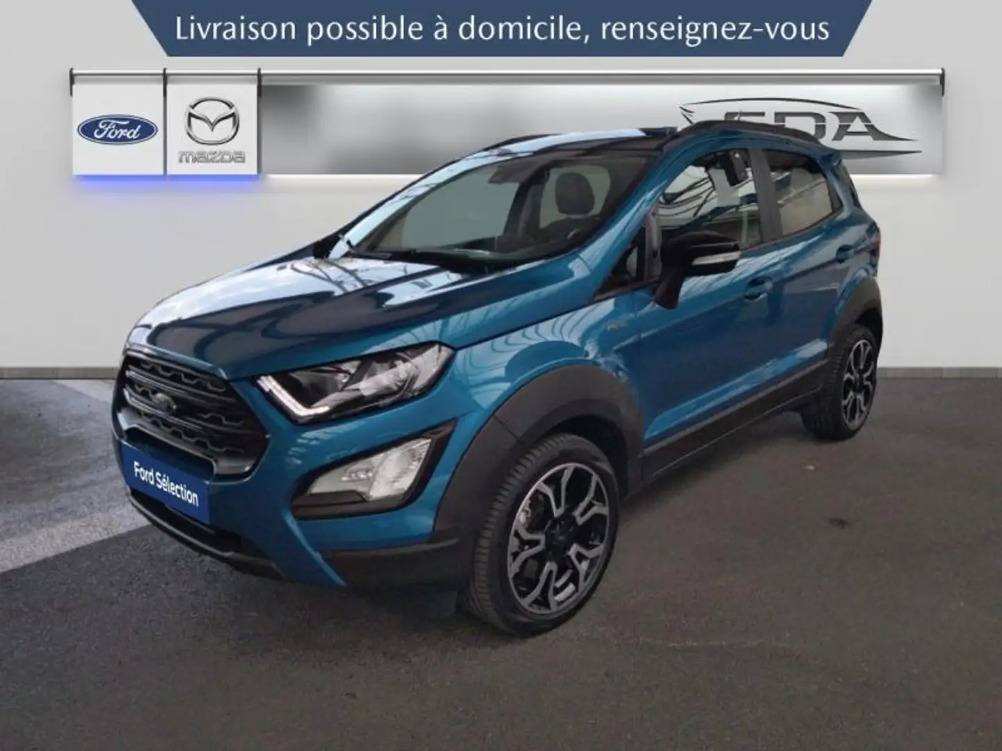 Ford EcoSport 1.0 EcoBoost 125ch Active 6cv Bleu - 1