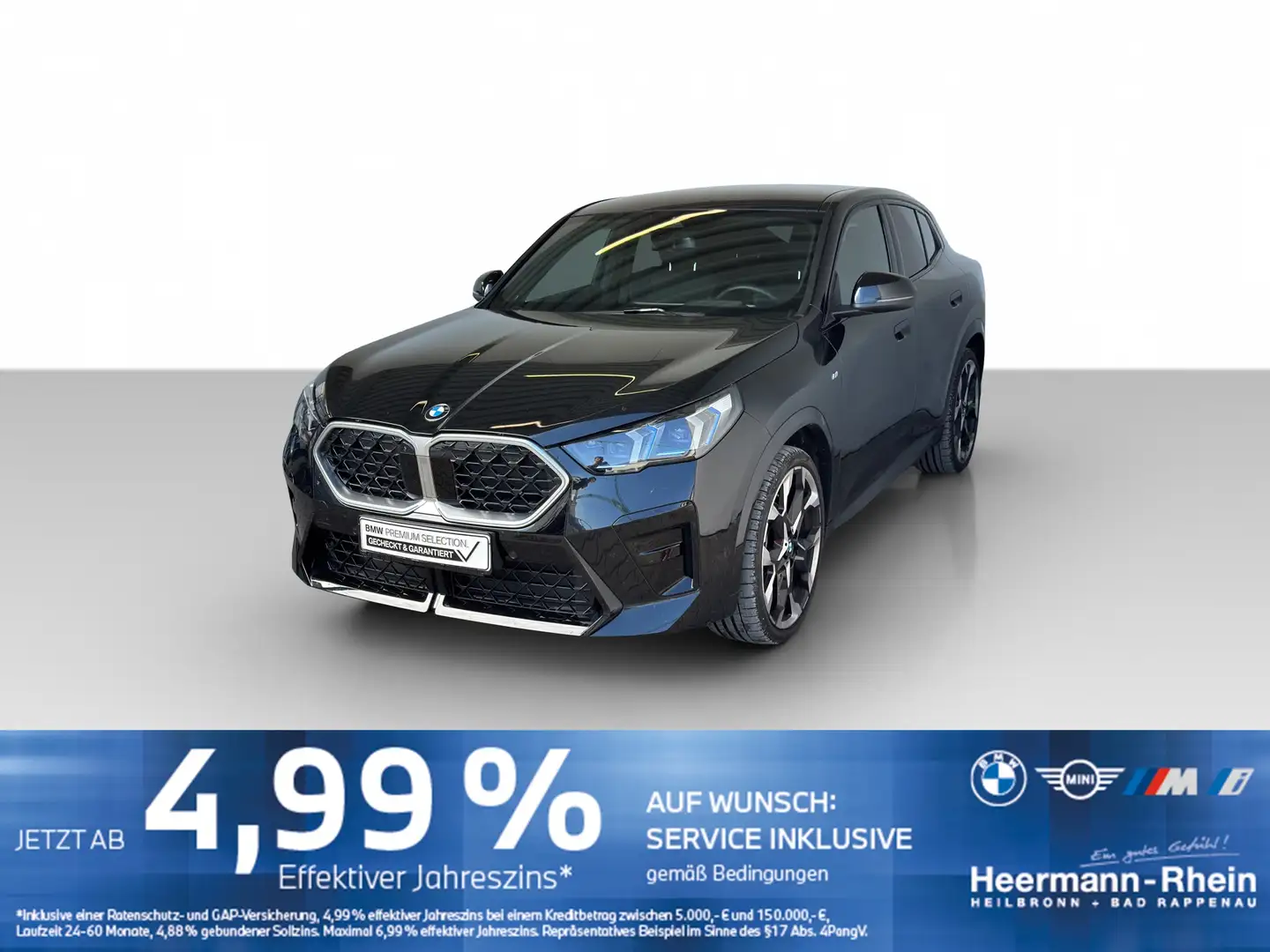 BMW X2 sDrive20dA M Sport LiveCock.HUD.AHK.LED.ParkA Negru - 2