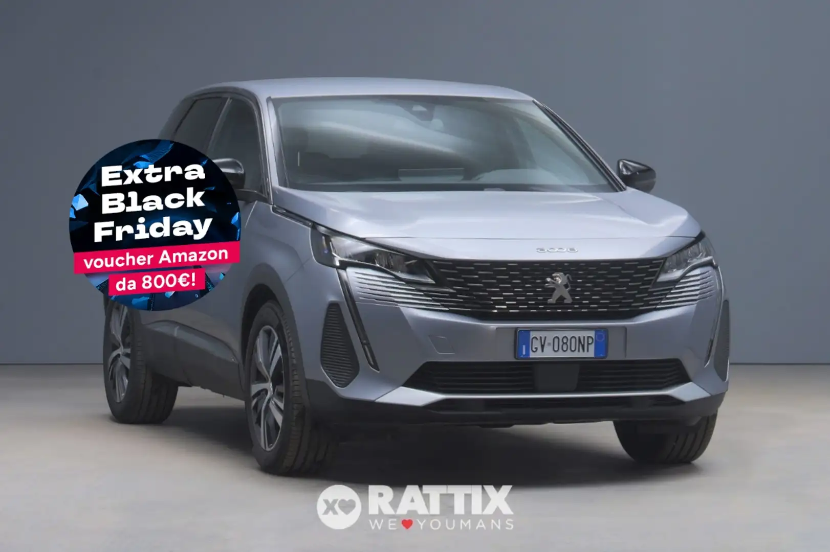 Peugeot 3008 1.5 BlueHDi 130CV Allure Pack EAT8 Grau - 1