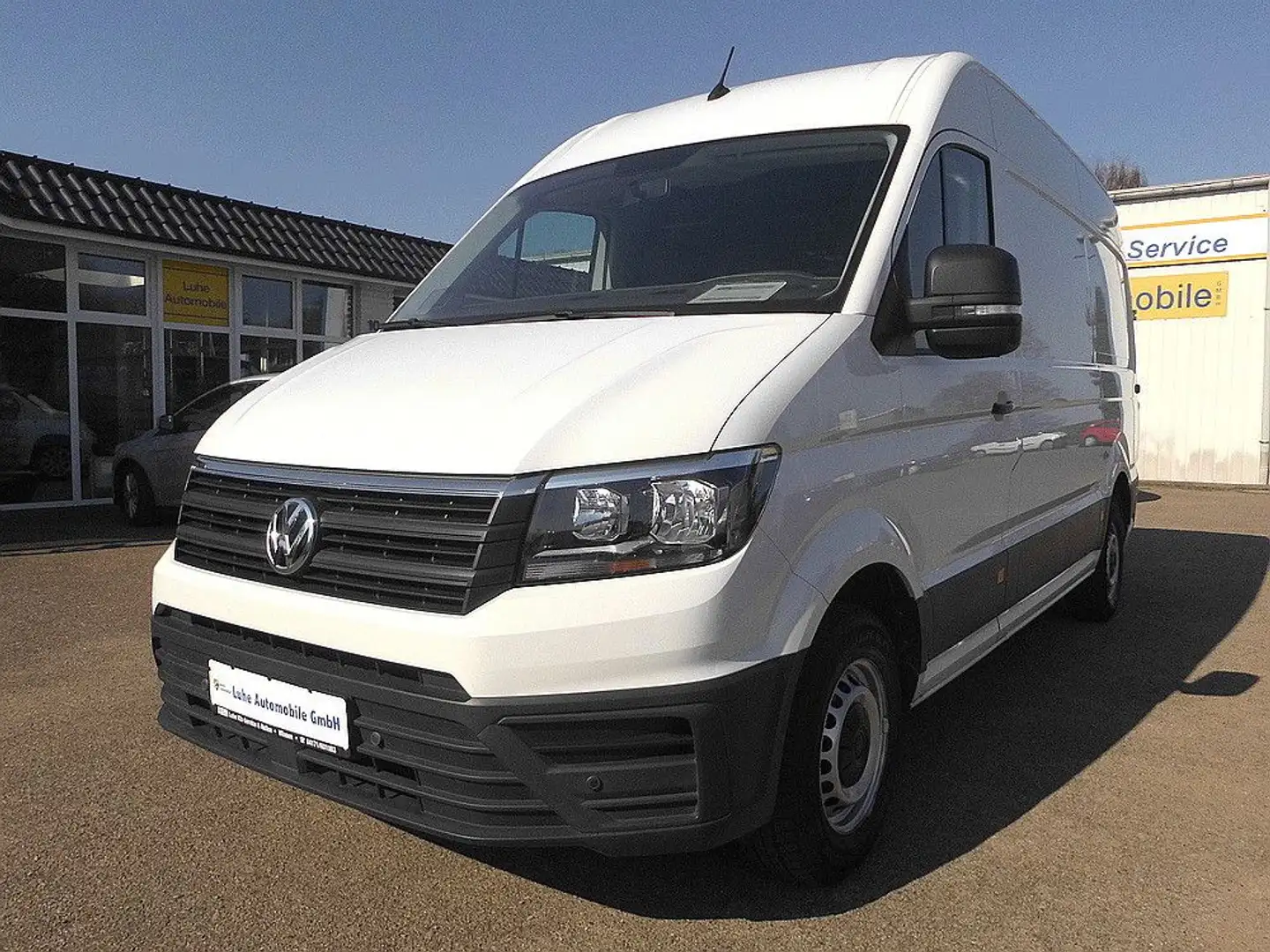 Volkswagen Crafter 30 mittellang Hochdach FWD Orig. 58tkm. Blanco - 1