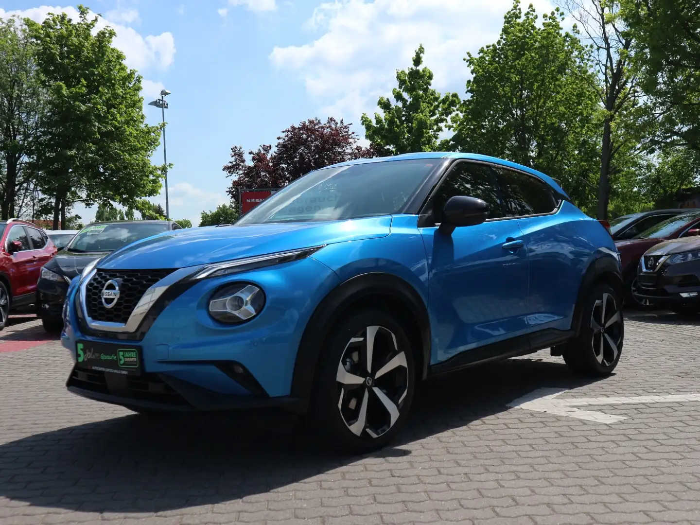 Nissan Juke 1.0 DIG-T DCT Tekna 360º Kamera, AHK , Bose Blue - 2