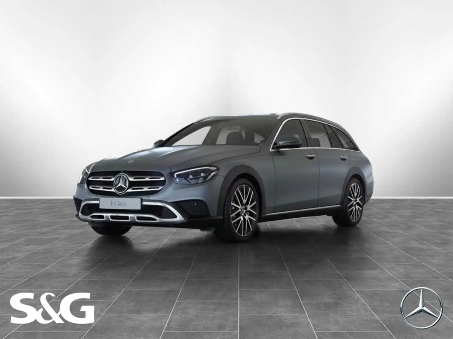 Mercedes-Benz E 450 4M T All-Terrain AHK+DISTRONIC+CARPLAY+19" Grau - 1