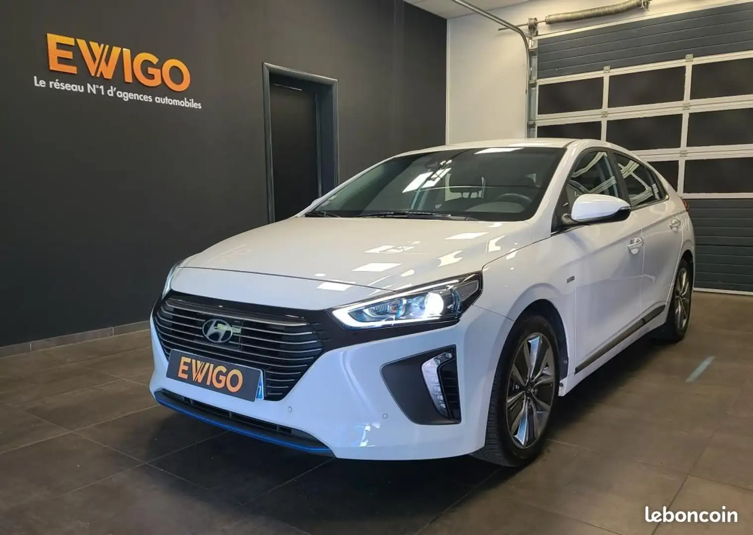 Hyundai IONIQ 1.6 141ch HYBRID CREATIVE BVA6 Blanc - 1