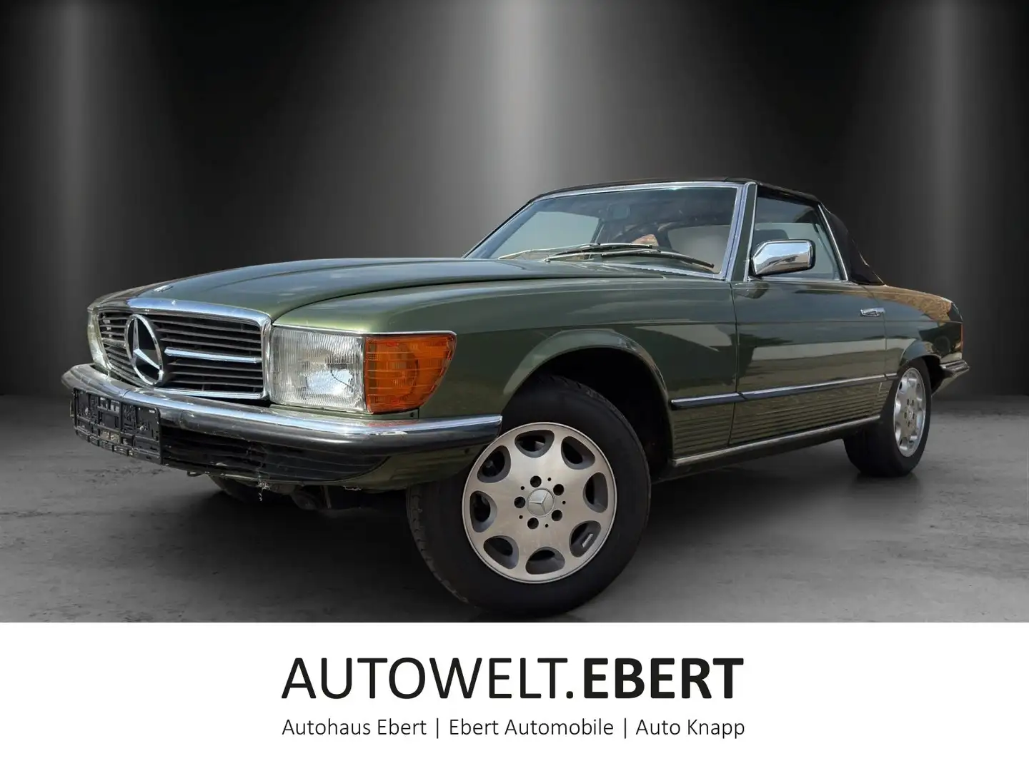 Mercedes-Benz 280 SL AUFWENDIG ÜBERHOLT/30 Jahre 1 Hand! zelena - 1