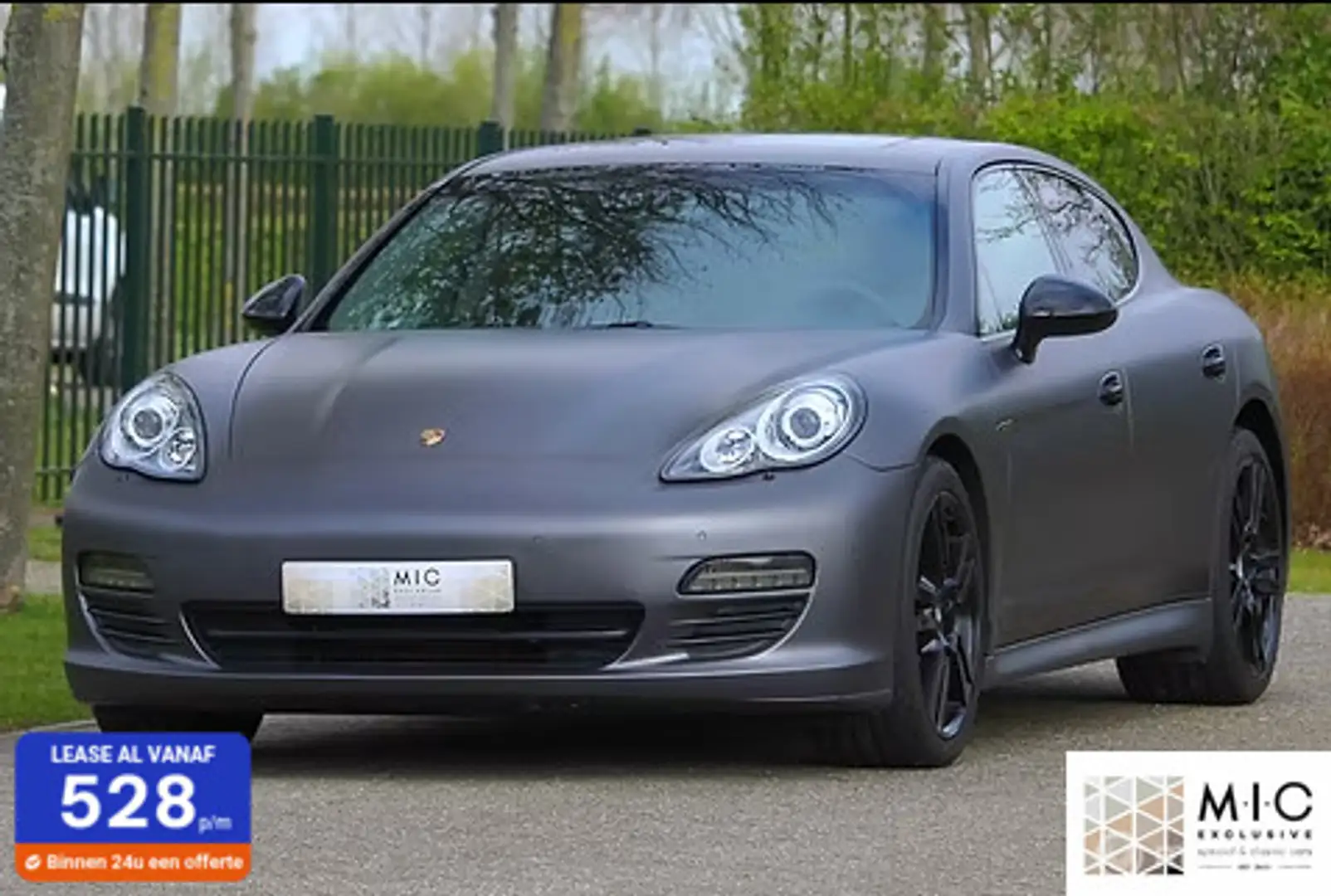Porsche Panamera 4.8 4S Negro - 1