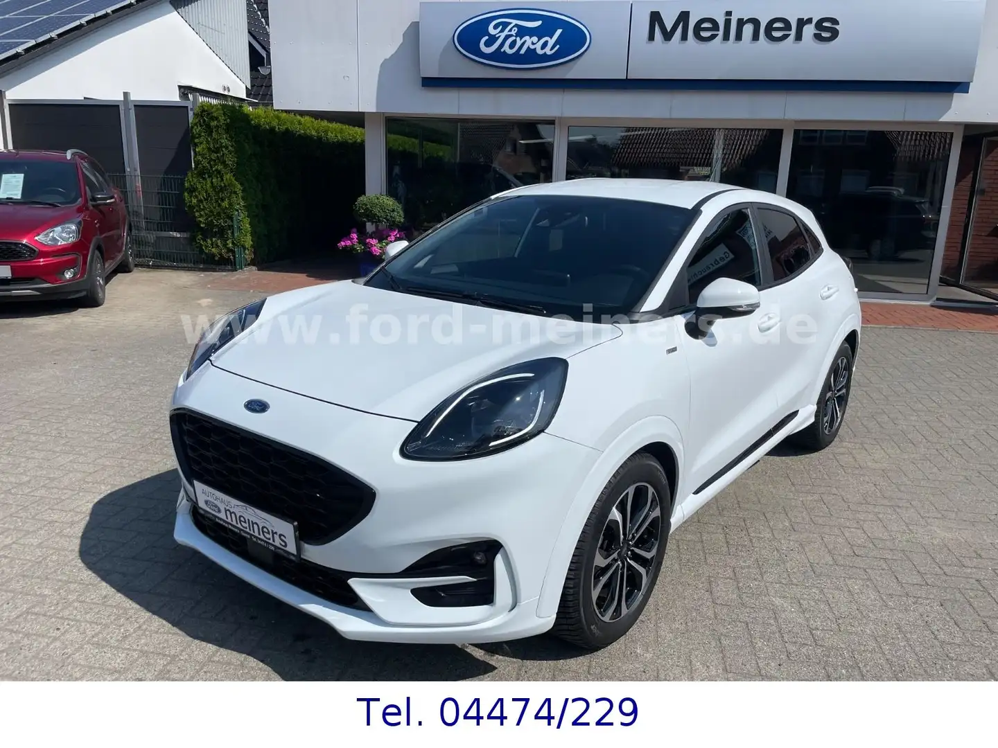 Ford Puma 1.0 EB ST-Line Design *GJR/Winterpaket+++* Blanc - 1