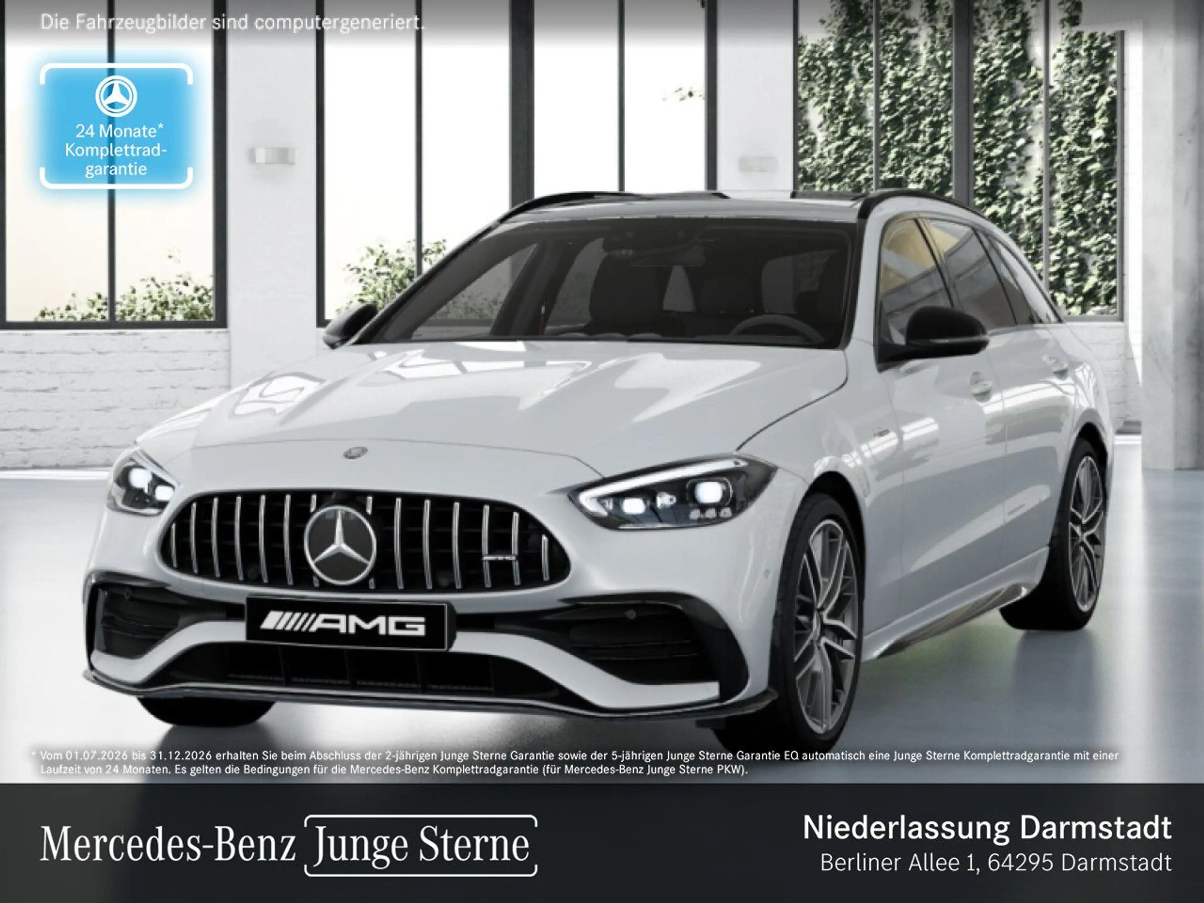 Mercedes-Benz C 43 AMG C 43 4M T-Modell NIGHT+DRIVERS+PANO+BURMESTER+19"