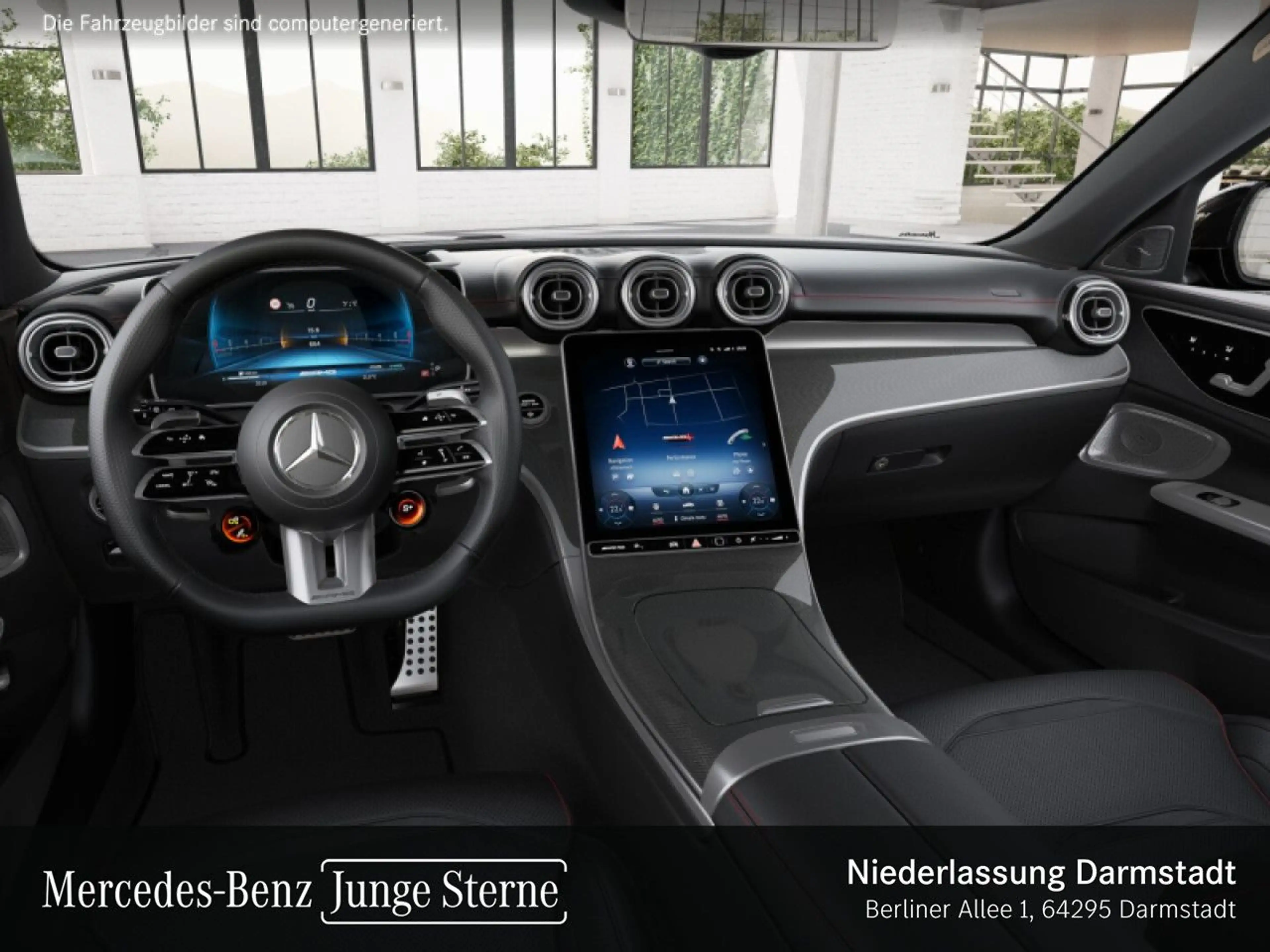 Mercedes-Benz C 43 AMG C 43 4M T-Modell NIGHT+DRIVERS+PANO+BURMESTER+19" — photo 9