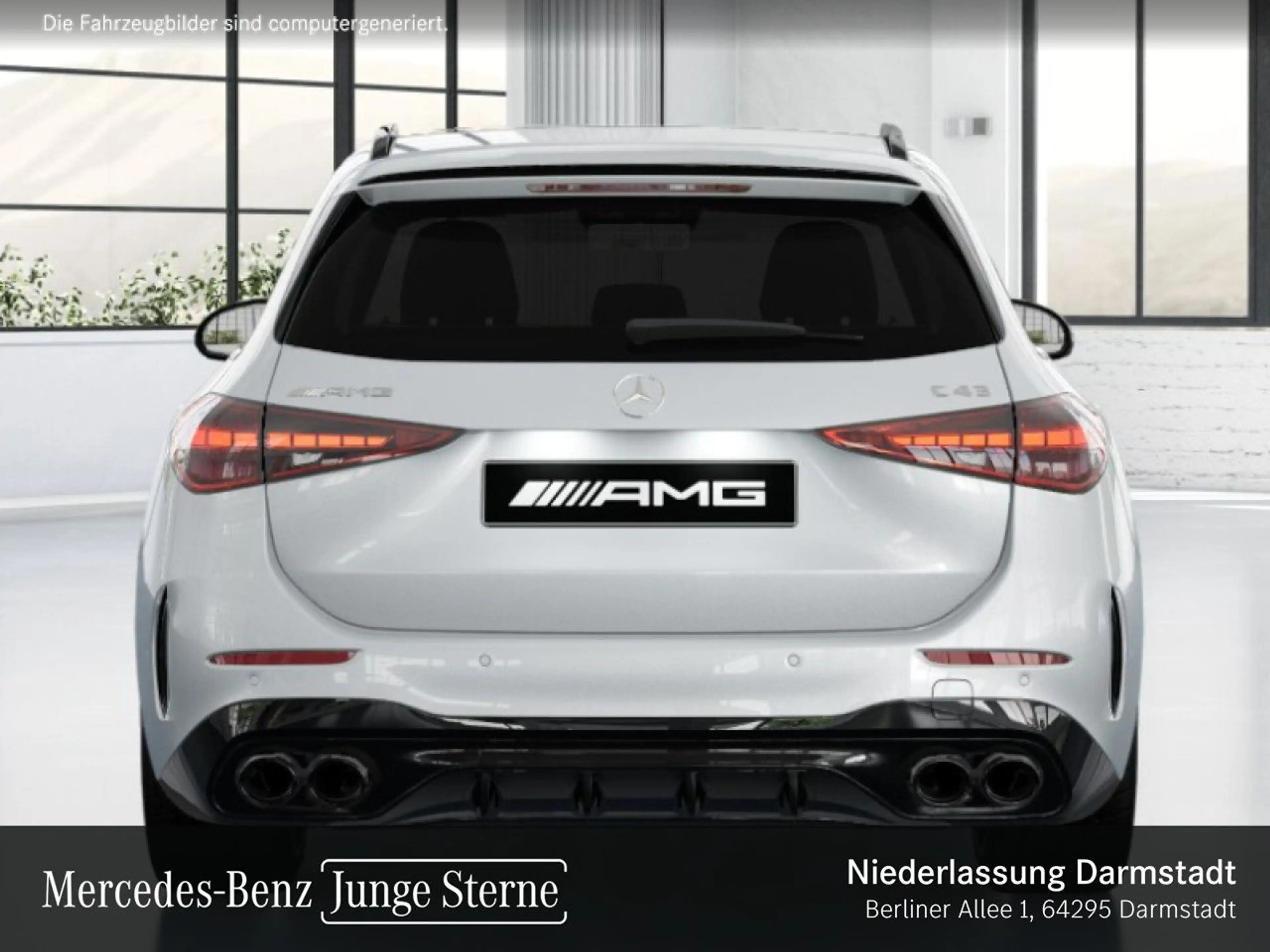 Mercedes-Benz C 43 AMG C 43 4M T-Modell NIGHT+DRIVERS+PANO+BURMESTER+19" — photo 8