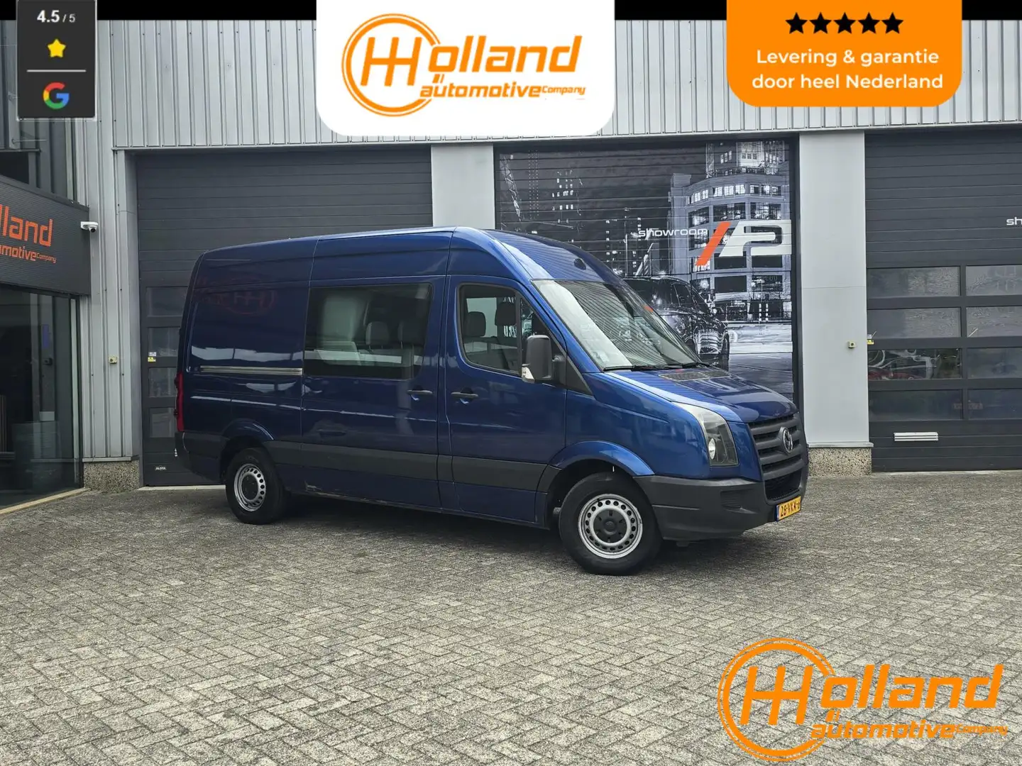 Volkswagen Crafter Bestel 30 2.5 TDI L2H2 DC Trendline Blau - 1